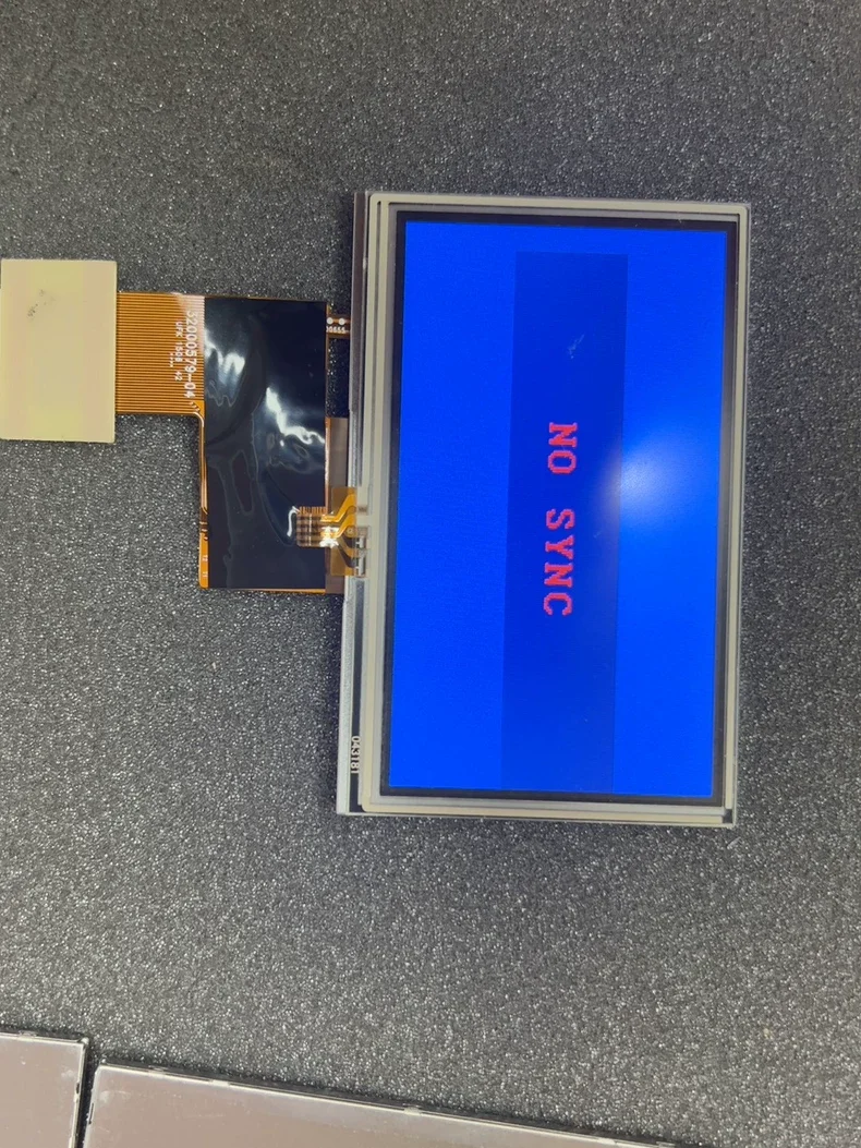 4.3-inch LCD screen for the Comway US Convey C6S optical fiber fusion splicer, the inner screen