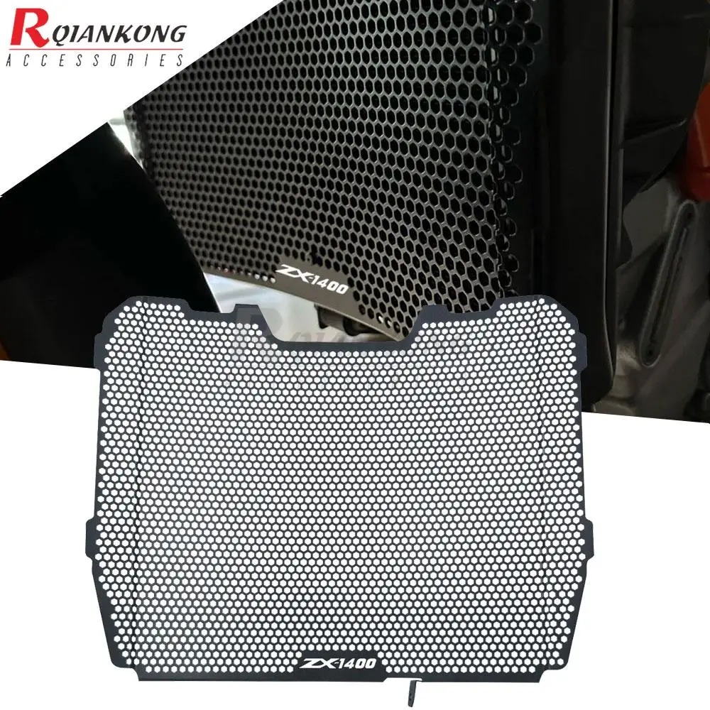 

For Kawasaai ZX1400 ZX-1400 ABS/ABS SE Radiator Guard Grille Cover 2012 2013 2014 2015 2016 2017 2018 2019 2020 2021 2022 2023