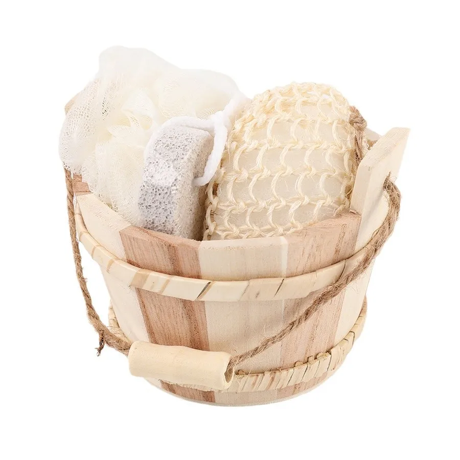 Wooden Massage Kit for Women at-Home Spa Kit for All-Over Body Relaxation & Rejuvenation with Aromatherapy Bath & Body Set