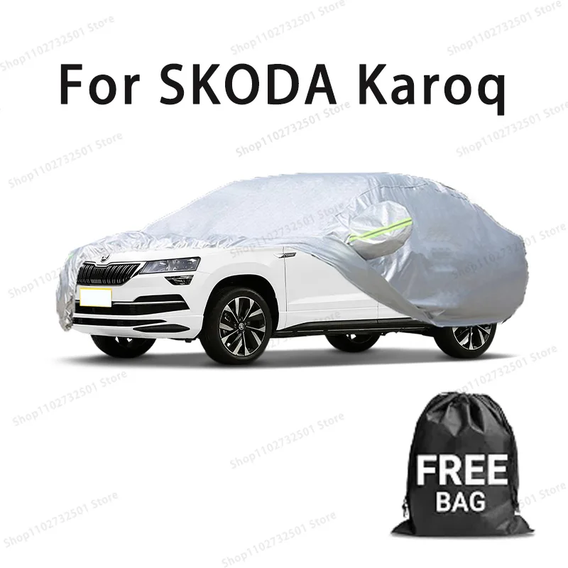 

Car cover For SKODA Karoq Full cover Waterproof sun protection cover Scratch resistant cars accessories