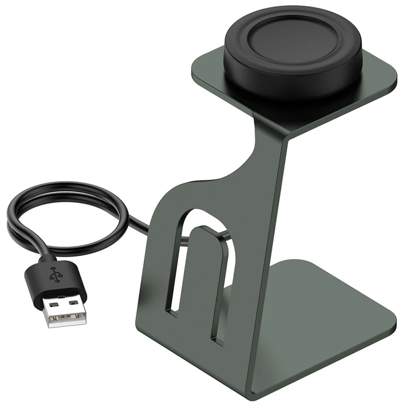 

Зарядная док-станция для часов 5-8 Держатель для умных часов Базовое зарядное устройство Быстрая зарядка ABS Металлический дизайн Аксессуары для часов-ELEC