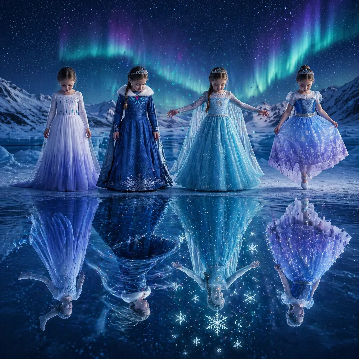 Costume de princesse Elsa Anna Reine des neiges pour filles, robe de carnaval, tenue de fête d'anniversaire, pour enfants de 2 à 8 ans, cadeaux d'anniversaire