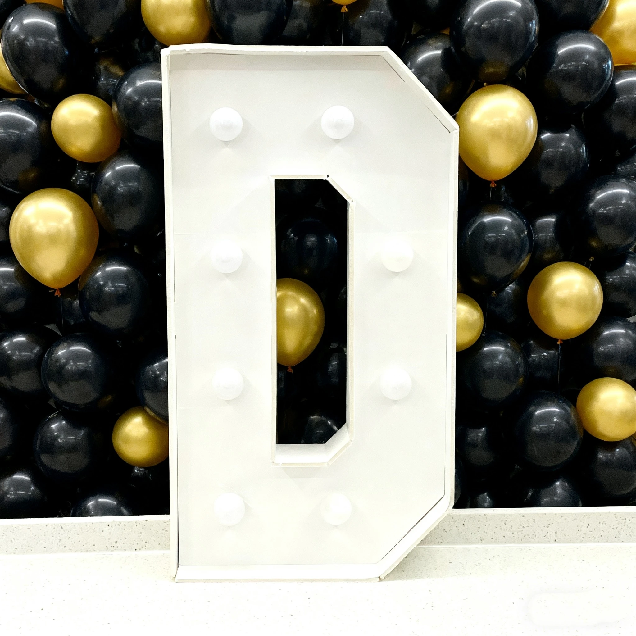 91,5 cm verlichte marquee letters, grote mozaïek marquee verlichting voor feestdecoratie, bruiloften, verjaardagen en jubilea.