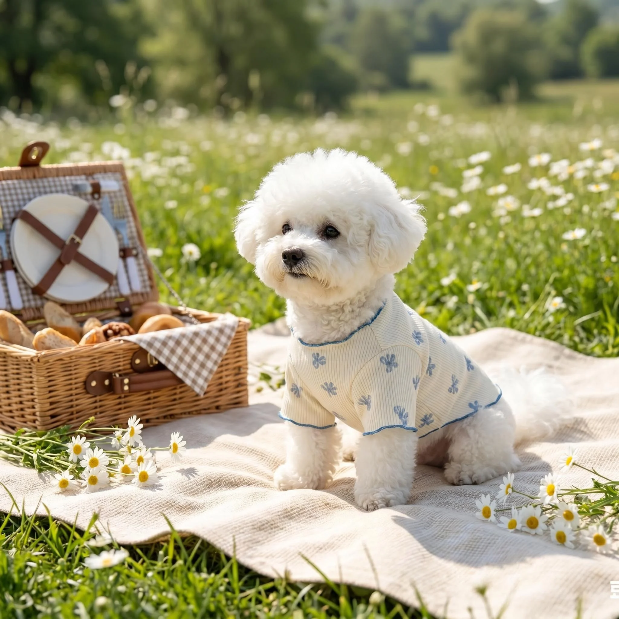 1 Stück süßes Hunde-T-Shirt, atmungsaktive, elastische Haustierweste, weich, dehnbar, geeignet für kleine Hunde und Katzen, perfekt für den Sommer – Detail 3