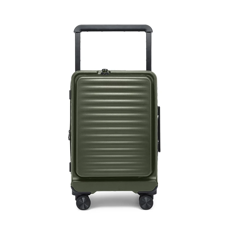 

Wide tie rod PC suitcase, side opening independent computer compartment expansion, good things sharing