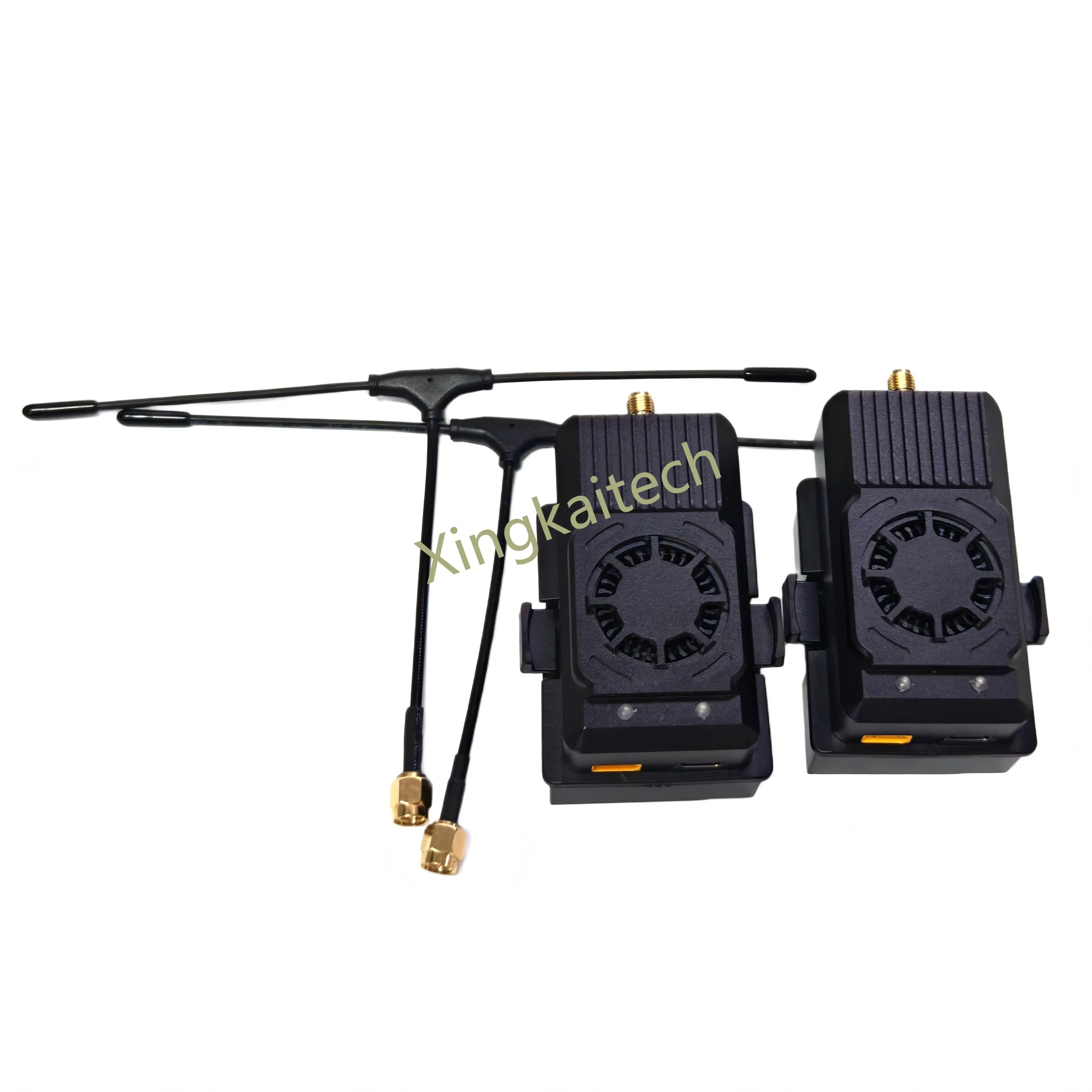 

ELRS TX 2500mW 360Mhz 433Mhz 500Mhz 720Mhz 2.5W ExpressLRS ELRS Module with Cooling Fan RGB LED Module for RC FPV Airplane Drone