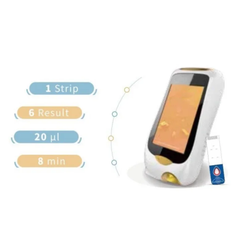 LAB Hand held Coagulation Analyser Veterinary Dry Automatic Coagulation Analyzer POCT For Animals