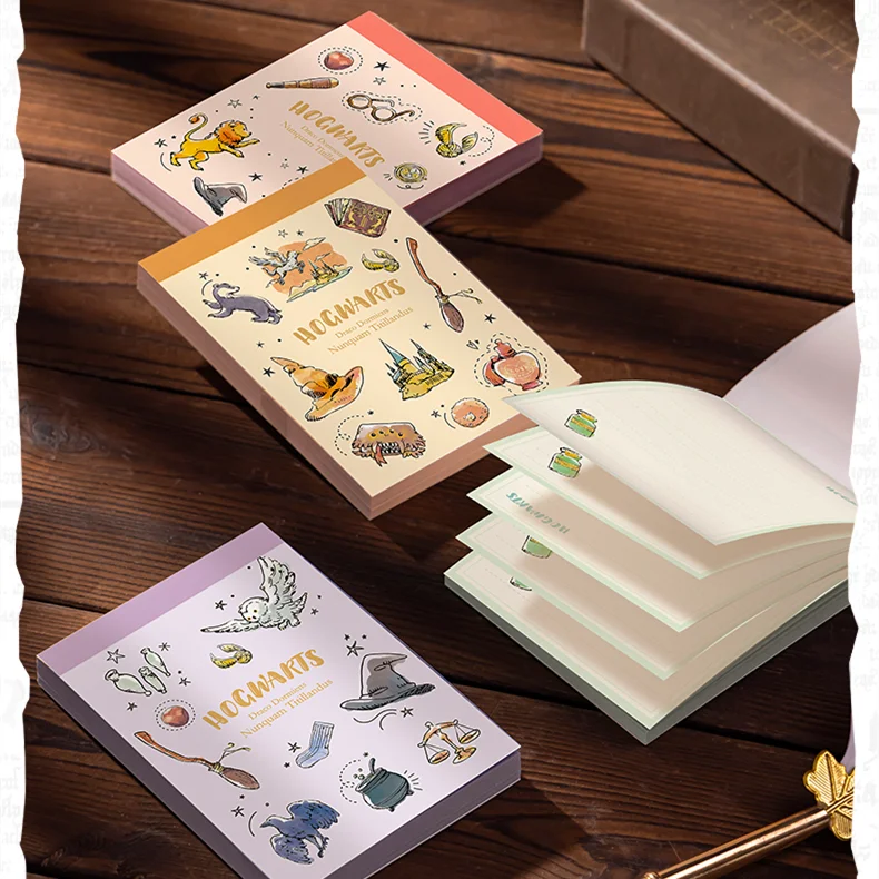 Deli 21755 Harry Potter Notepad Pad Notes Sticky Note Kawaii  Memo Pads Office School Stationery