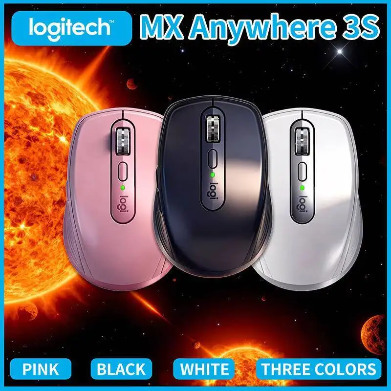 

Top-Tier MX Anywhere 3S - 8K DPI Sensor, Multi-Device Sync, Silent Click, Perfect for Pet Training Seminar & Office Use