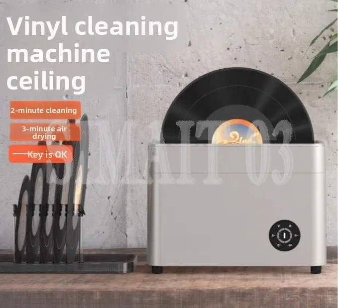 

Очиститель для сушки воздуха, мытья посуды, удаления пыли, стиральная машина для дисков LP, 12-дюймовая ультразвуковая очистка виниловых пластинок