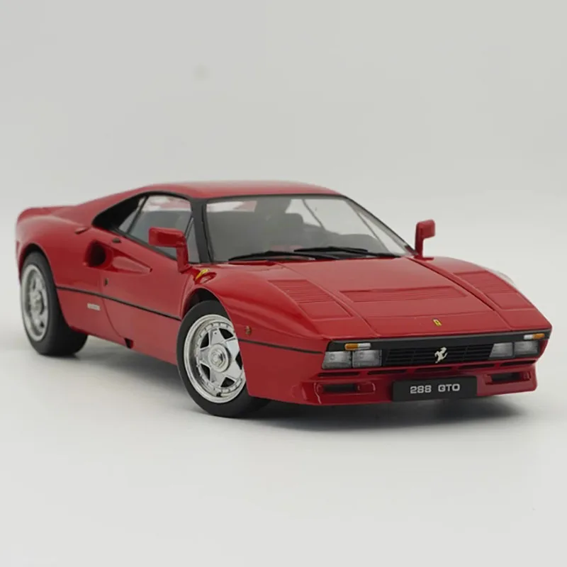 Diecast 1:18 Scale KK 1984 288 GTO Alloy Simulation Car Model Classics Adult Souvenir Gift Static Display