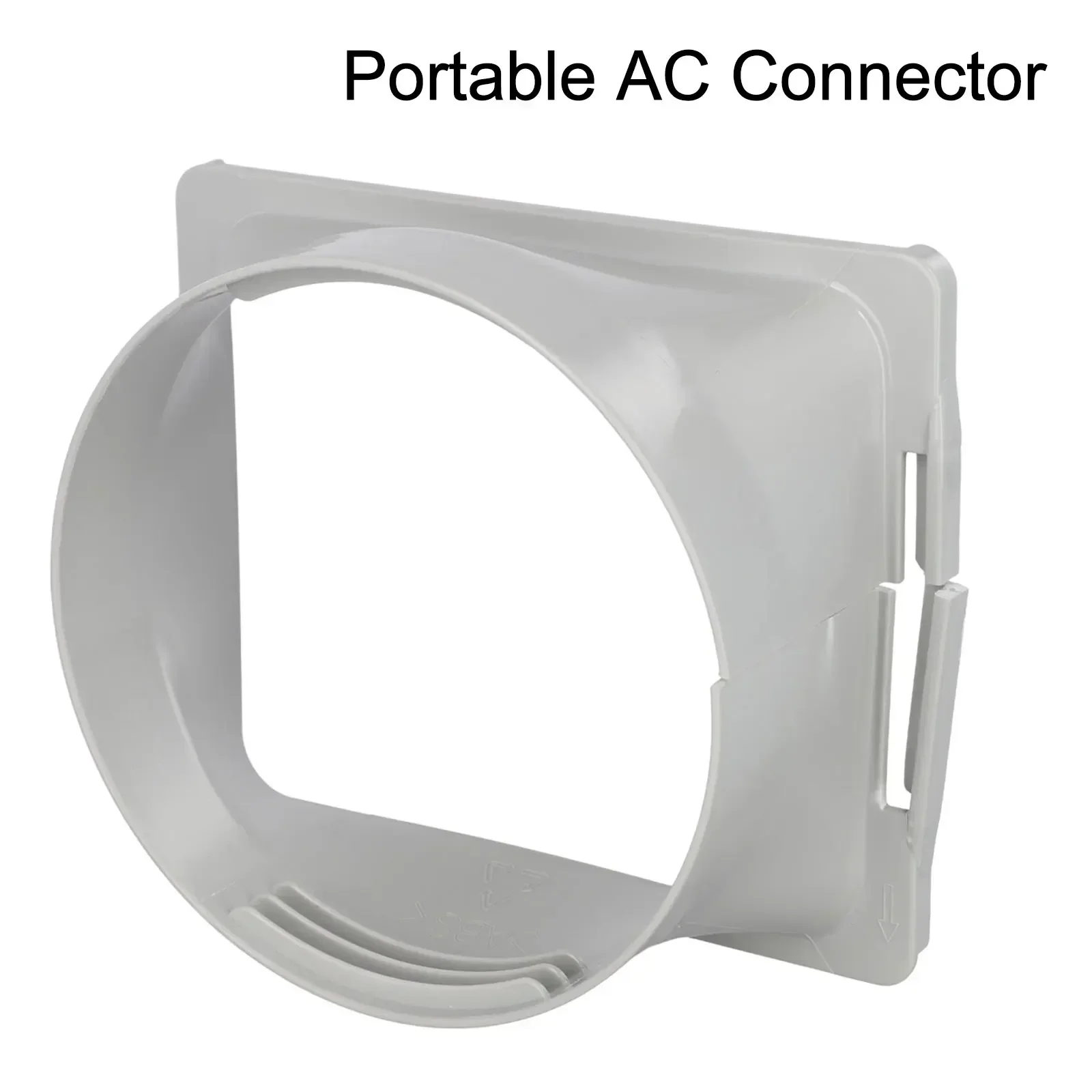 AC Exhaust Hose Connector Air Conditioner Hose Extender Office Use Fits Most Mobile Air Conditioners Resistant To Deformation