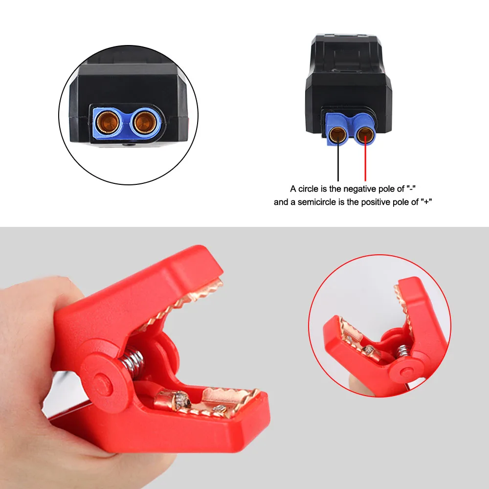 Car Ignition Clip Universal Battery Booster For Car Trucks Van RV Portable Emergency Battery Jump Cable Clamps Adaptor Clamp