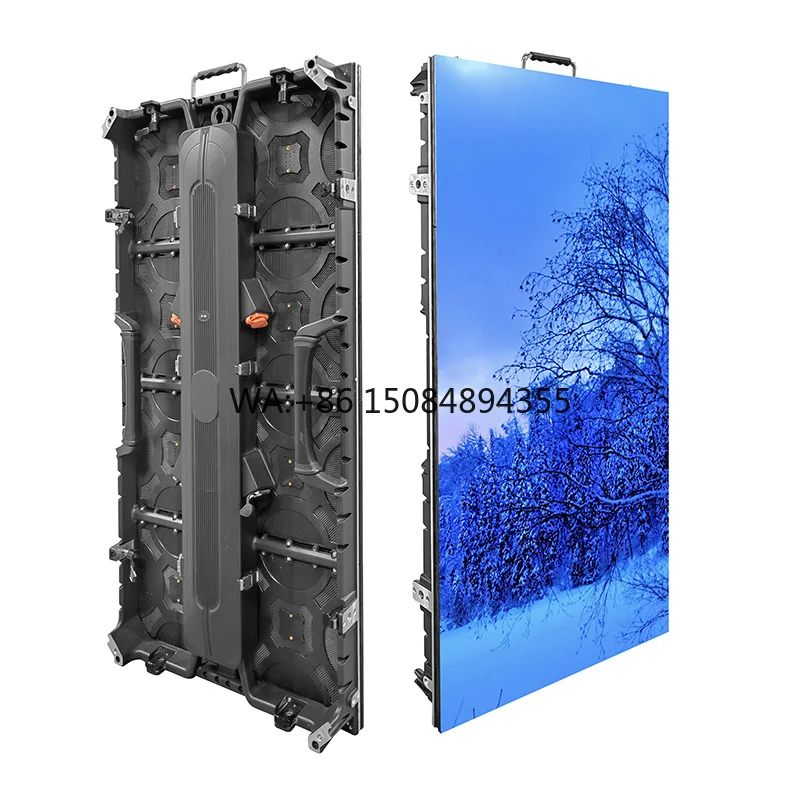 

Giant Outdoor LED Display 500*1000mm Die Cast Aluminum P2.6 Rental LED Display Outdoor Digital Advertising Signage Pantalla