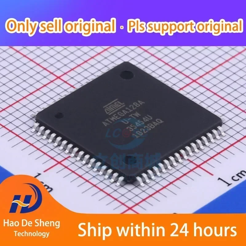

10PCS/LOT ATMEGA128A-AU ATMEGA128A TQFP-64 New Original In Stock