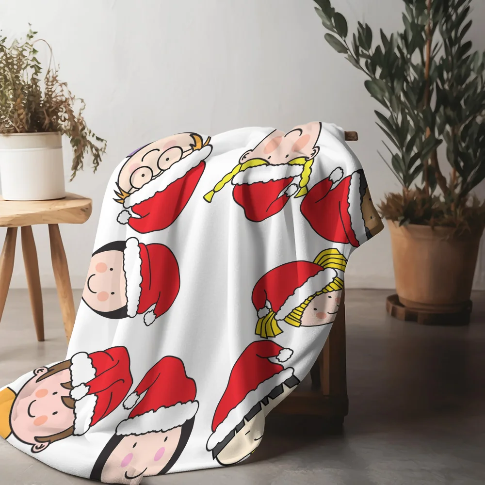 TU Cozy Throw Blanket Soft Warm Fuzzy Plush Blanket Decorative Bedspread for Couch Living Room Bedroom Dorm Travel Holiday Gift