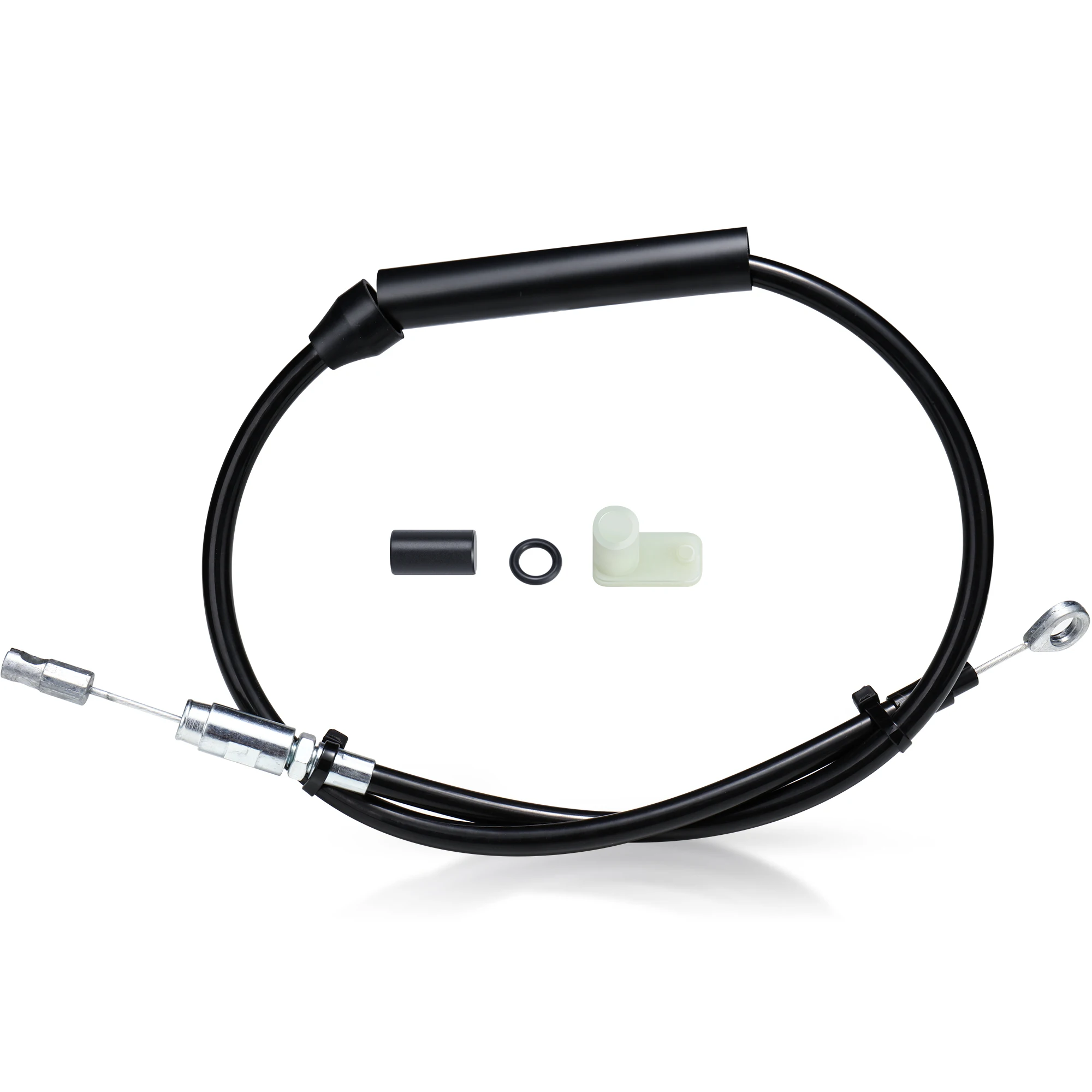 

110/115cm Stainless Steel Upper Clutch Cable for Harley 2021-2023 Touring Road King Street Electra Glide & 2018-Up Softail