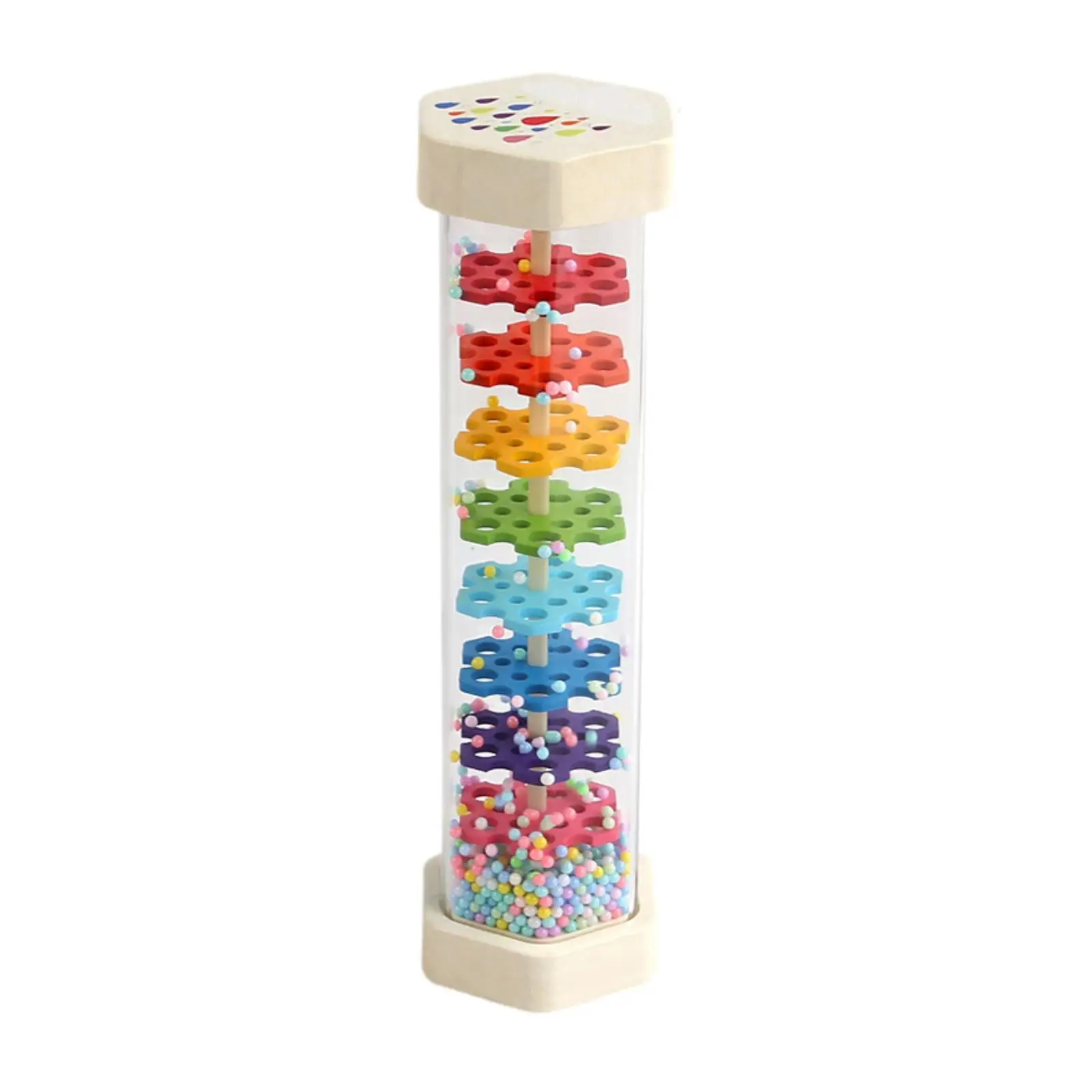 Giocattolo musicale per neonati con perline Rainmaker Fine Motor Skill Activity Center per