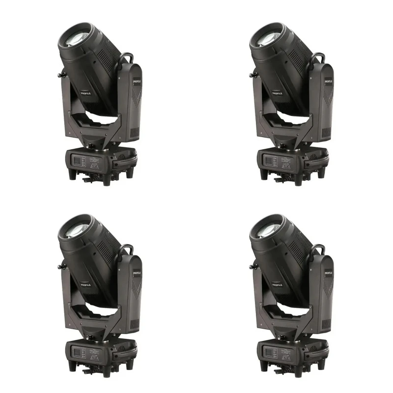 4 pieces 550W Cutting Pattern CMY LED spot moving head stage light 3in1 BSW profile moving head light