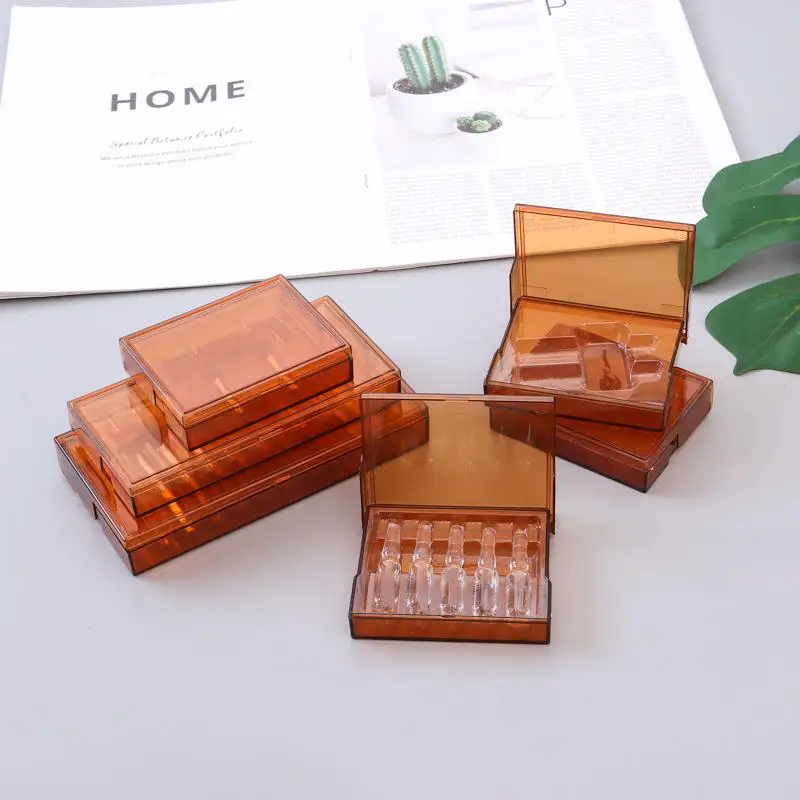 New 1/2/5Ml Vial Storage Case Lightproof Peptide Storage Box For Fridge Portable Insulin Travel Organizer Ampoule Holder