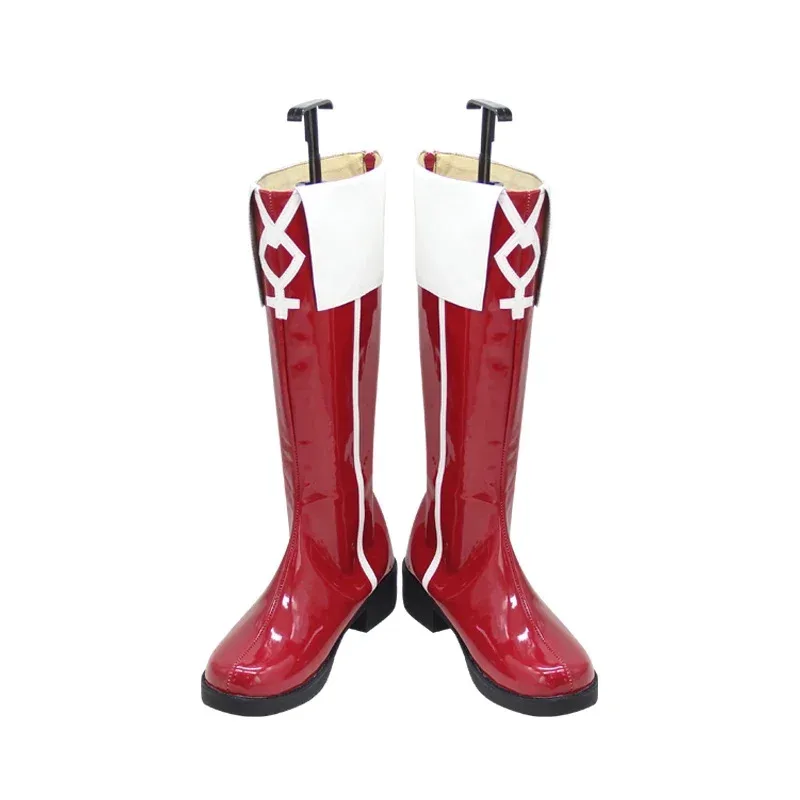 2025 11 ساكورا كيوكو أنيمي Puella Magi Madoka Magica تأثيري الدعامة بولي أحذية أحذية من الجلد هالوين كرنفال الأحذية Custo #5