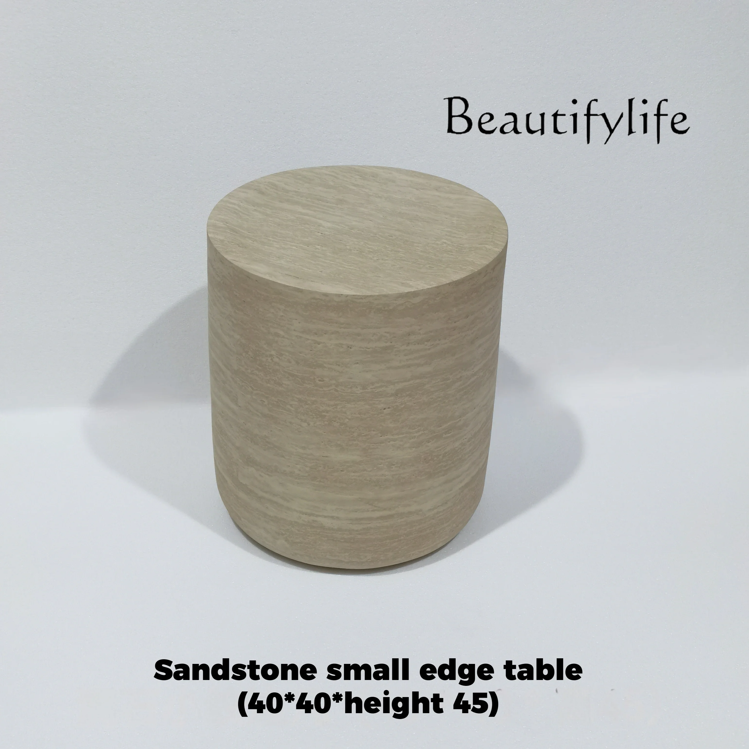 Art Centerpiece For Elegant Living Room & Airbnb Round Coffee Table - Premium Marble Tea Table, Designer