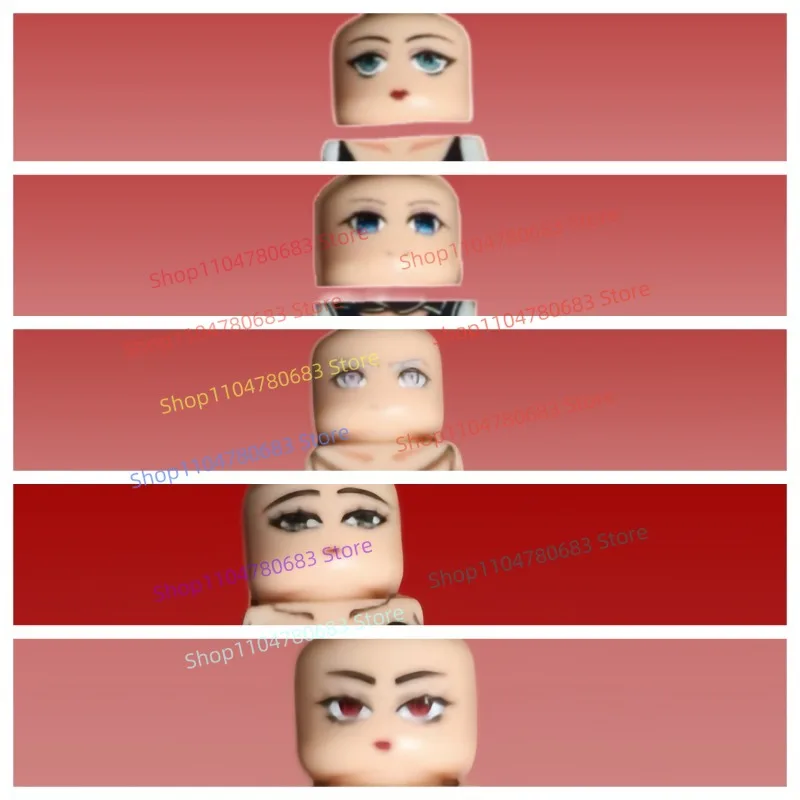 

New MOC Building Blocks Mini Figures Cute Girls Assembly Model Ornaments Anime TV Character Toys Holiday Gifts Collection