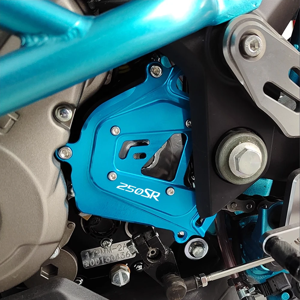 

Motorcycle Front Sprocket Cover Chain Guard Wheel Crash Protector For CFMOTO CF MOTO 250SR 250 SR ABS 2019 2020 2021 2022 - 2025