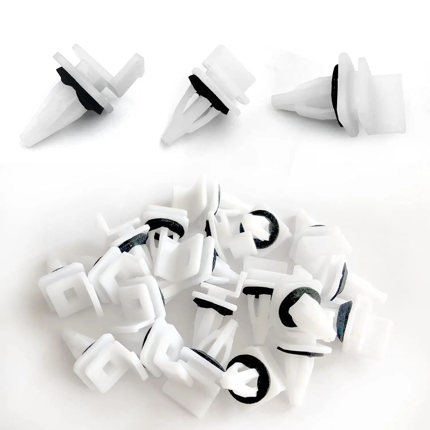 20pcs 91513-SM4-000 Rocker Panel Moulding Clip For Accord Civic For Acura Legend Vigor Integra 91513SM4000 Car Accessories