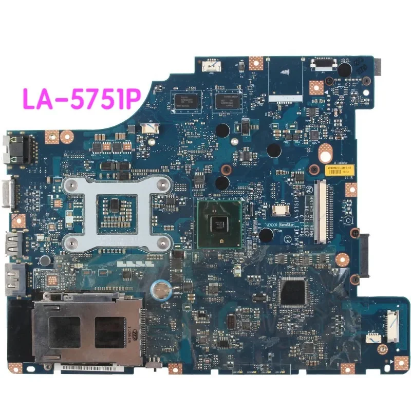 Suitable For Lenovo Z460 G460 Laptop Motherboard NIWE1 LA-5751P Rev;1.0 Mainboard 100% tested fully work