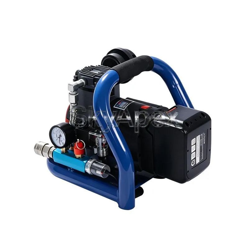 Brushless Lithium Battery Air Compressor Portable Pump Small Low Noise Mini Inflator Industry-Specific Equipment