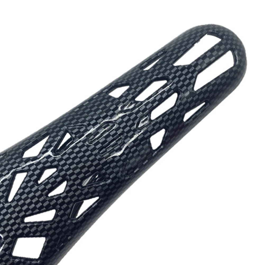 

Hollow Bike Saddle Mesh Abs Lightweight Ventilated Cycling Seat Cushion 40 Holes 24 Degree Incline Breathable Comfortable Carbon