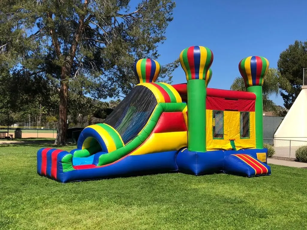 Inflatable Bounce House Commercial Balloon Inflatable Bouncer Jumping Bouncy Castle Combos With Slide Inflatable Castle Set