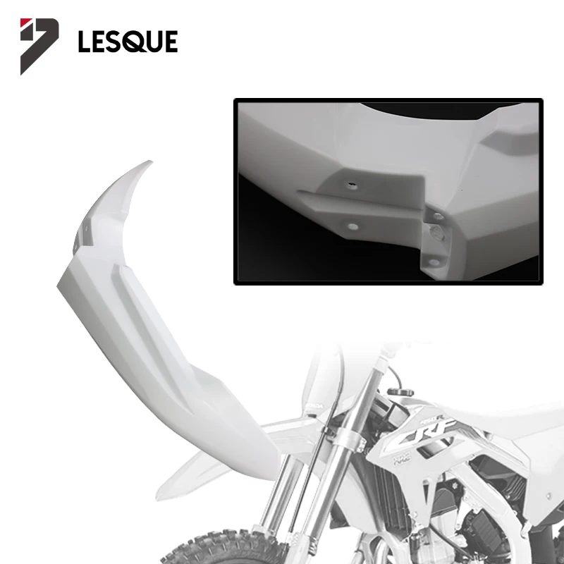 LESQUE-Garde-boue avant de vélo Pit D343, couvercle de protection, garde-boue pour CRF450 2022, accessoires de moto tout-terrain CRF 450