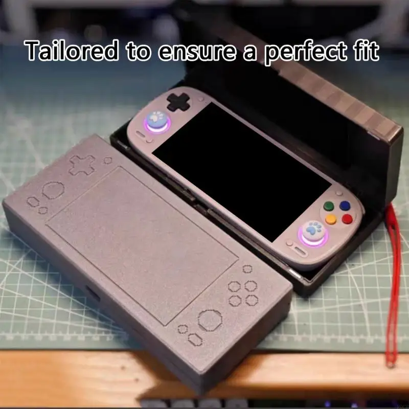 For Retroid Pocket 5 Game Console Grip Gamepad Holding Handle/Storage Box