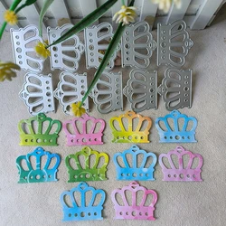 New 10 Pcs Crown metal cutting die mould scrapbook decoration embossed photo album decoration card making DIY handicrafts