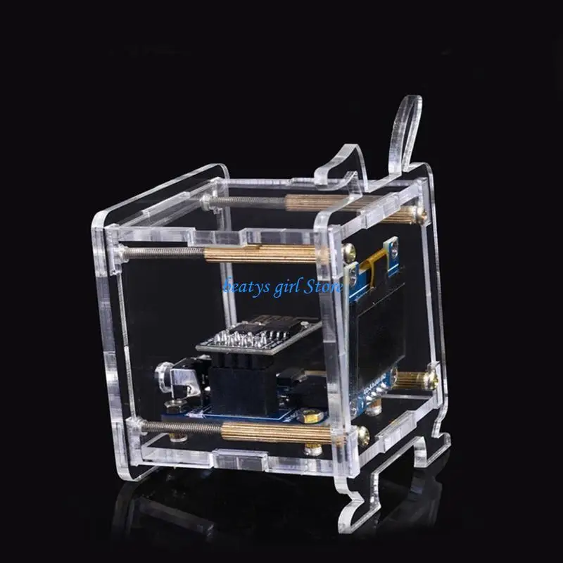 C7AB Clock Module Display DIY Time Date Temperature Humidity Weather