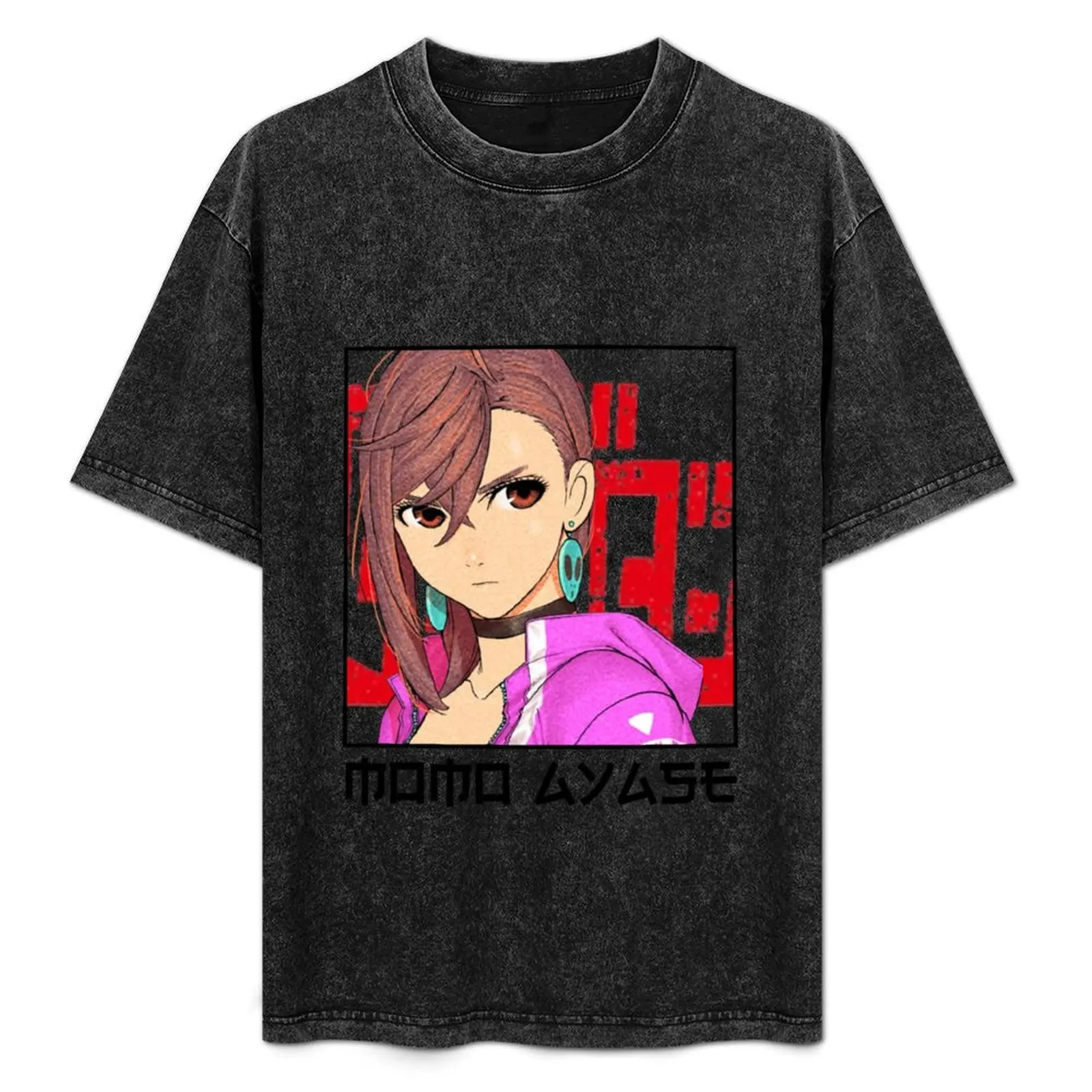 

Dandadan Momo Ayase T-Shirt Plus Size Quick Dry Sports Tee