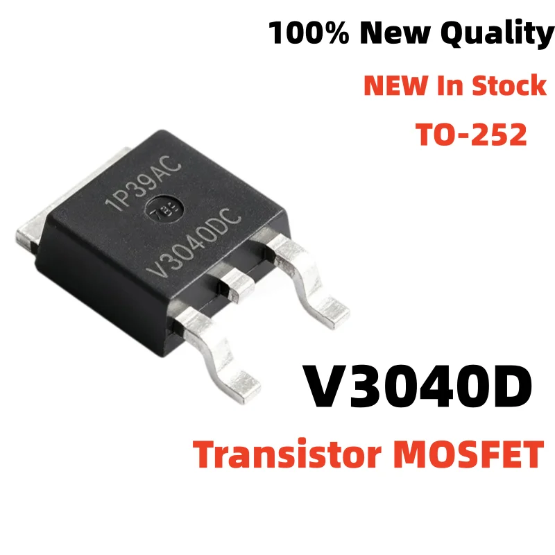 10Pcs/lot 100% New and Quality V3040D NGD8201AG TO-252 0211 7096 Mosfet Transistor Large Quantity