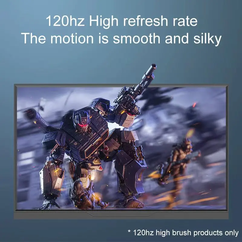 LANLIPU 15.6inch  Portable Monitor 1920*1080 120HZ-144HZ IPS USB HDMI For Laptop/Xbox/PC/PS4/5/Switch/Phone Extension Display