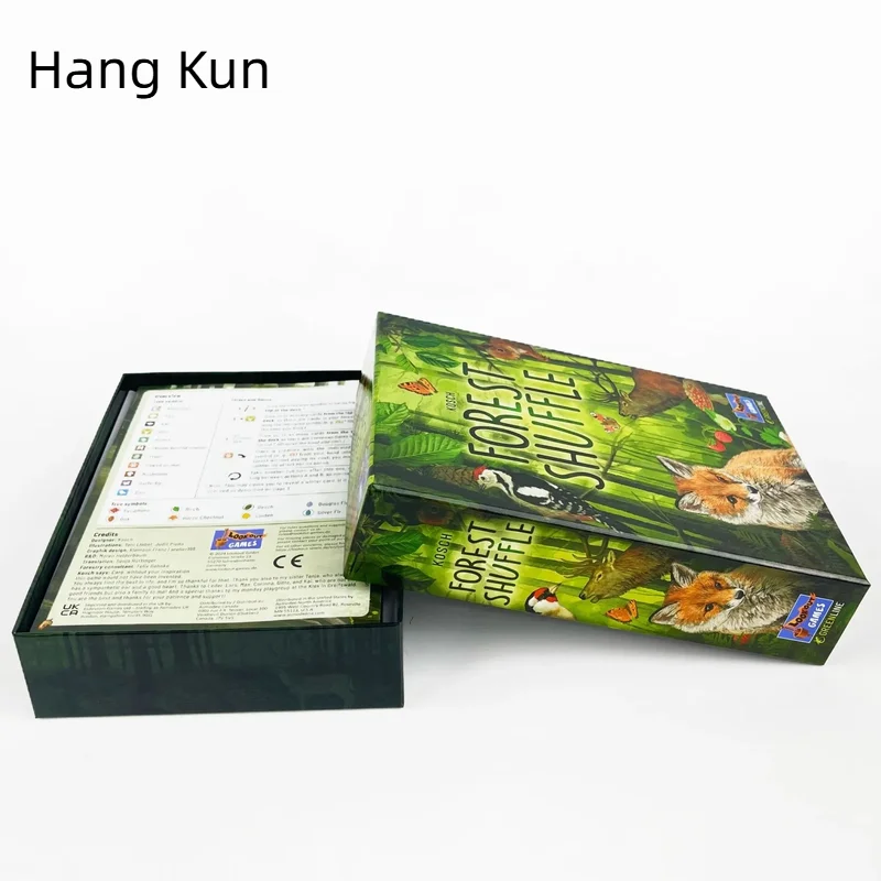 

Hang Kun Forest Shuffle Multiplayer Card Board Game 2-5 Player Game Includes Expansion Pack Casual Gatherings Family Parties