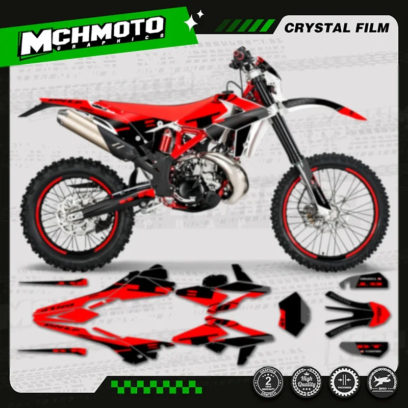 

MCHMFG для Beta 2018 2019 250 300 350 2018-2019 Beta RR мотоциклетная команда наклейки на мотоцикл-004
