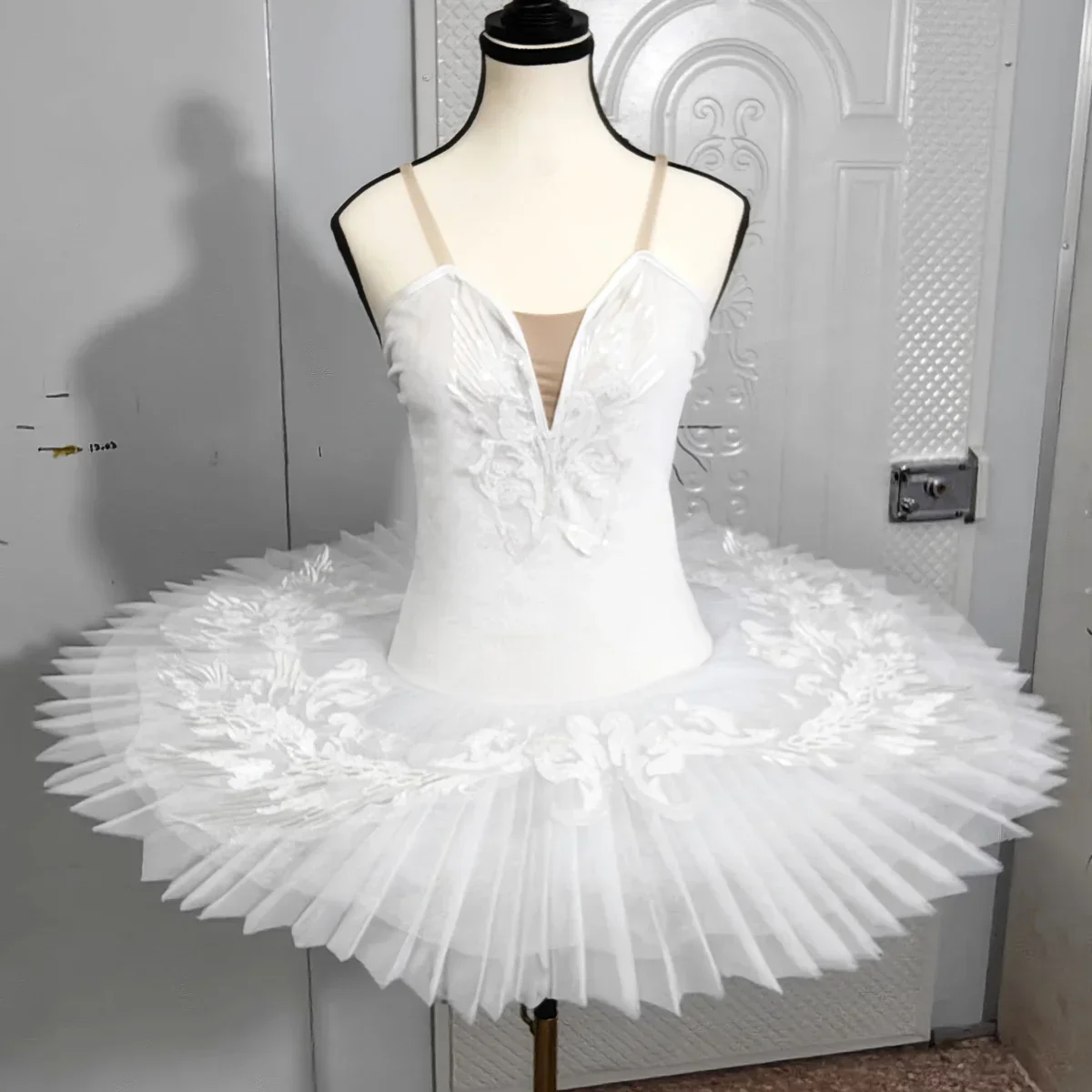 White Swan Lake Ballet Tutu Skirt Professional Ballet Costumes Velvet Tops Girls Ballerina Dress Kids Belly Dancewear Adult