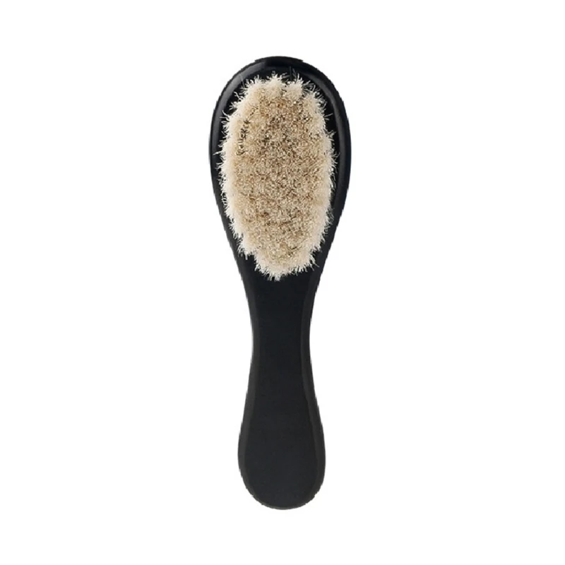 

Comfortable Grip Bath Hair Brush Gentle Goat Hair Brush for Infants & Children