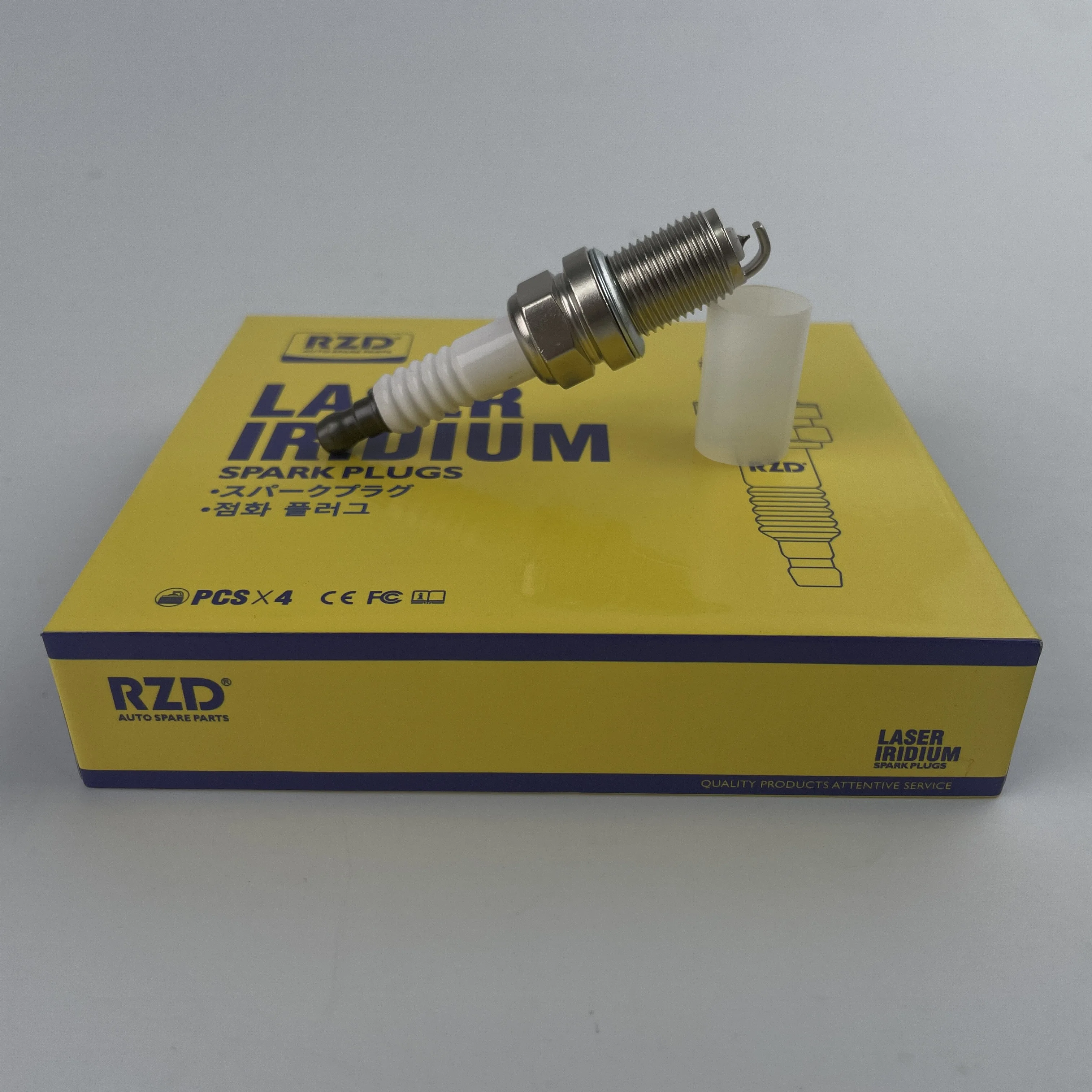 RZD IK20TT Power Dual Iridium Spark Plug For Toyota Lexus Honda Subaru Audi Chery VW Seat Skoda Citroen Opel Peugeot