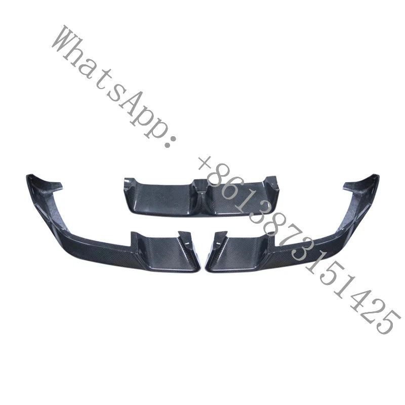 

Suitable Real Carbon Fiber LD Style Car Bumper Sporty Front Spoiler Lip X6M F96 2019-2022 Car Bodykit Exterior Accessory
