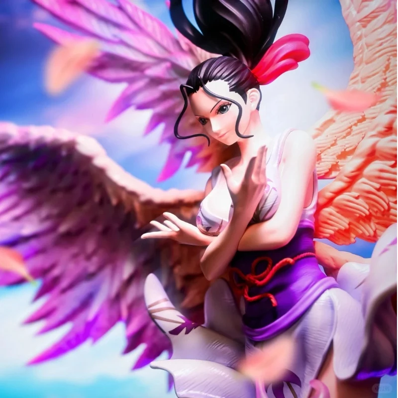 Figurines Robin à Six ailes, une pièce, 33cm, Kit de Garage, modèle de personnage d'anime, Statue à deux têtes, jouet, ornement de bureau, cadeau