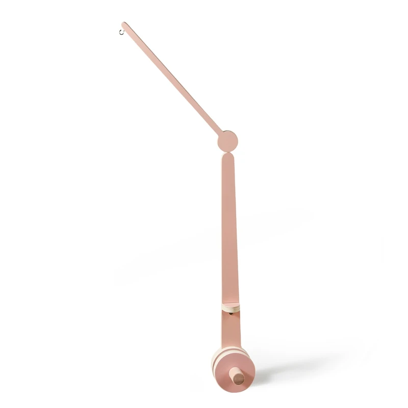 Soporte de campana de madera para bebé de 0 a 12 meses, soporte de campana para cama, móvil de madera, campana para cama de ganchillo para recién nacido, juguetes colgantes, sonajero para bebé