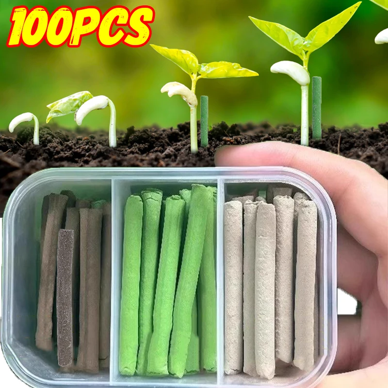 Plant Nutrition Bars Healthy Growth of Plant Fruit Vegetables Compound Fertilizer Nitrogen Phosphorus Potassium Garden Accessory