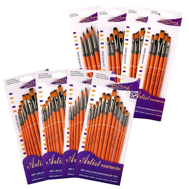 

Watercolor Pen Paintbrush Nylon Hair Paint Brushes Artist Oil Painting Brush for DIY Professional Art Paint Brushes